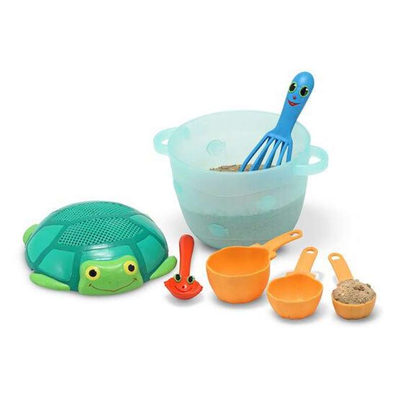 Melissa & Doug Sandleksak bakset