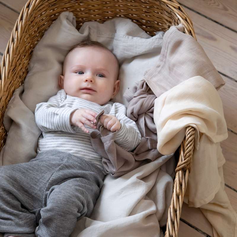 Sebra Tygblöjor - 3 st. - Moonlight Beige