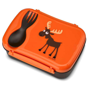 Carl Oscar Matlåda med kylklamp - Älg - Orange