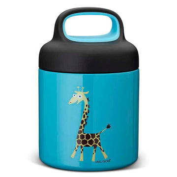 Carl Oscar LunchJar Termosbehållare - 0,3L - Giraff - Turkos