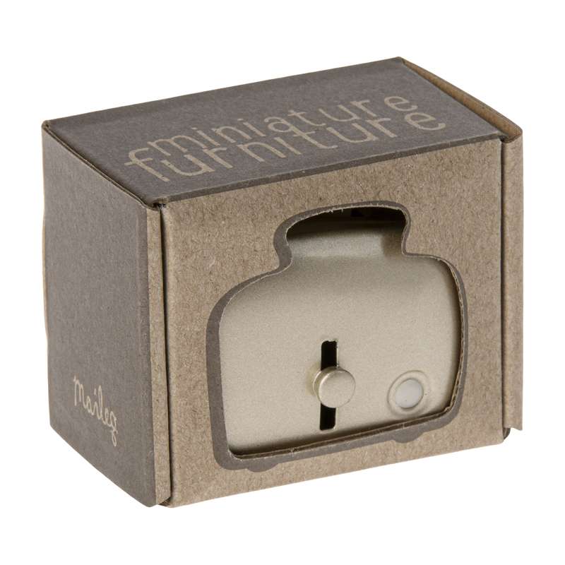 Maileg Brödrister m. Bröd - Miniatyr - Silver