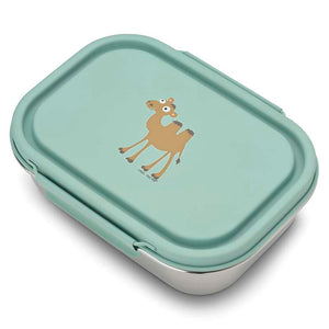 Carl Oscar Stålaktig Lunchbox - Barn - Kamel - Mint