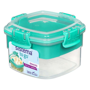 Sistema Snackbox - Snack To Go - 400ml - Klar/Mintgrön