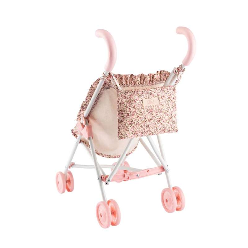 Asi Drömmar Klapvagn till Docka - Liten - Vintage Rosa