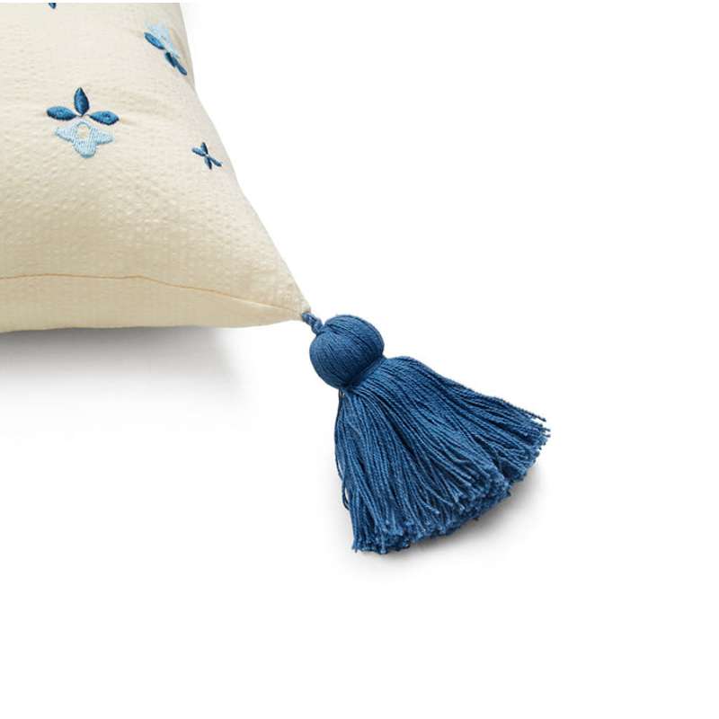 Cam Cam Copenhagen Kudde - Broderad - OCS - Capri