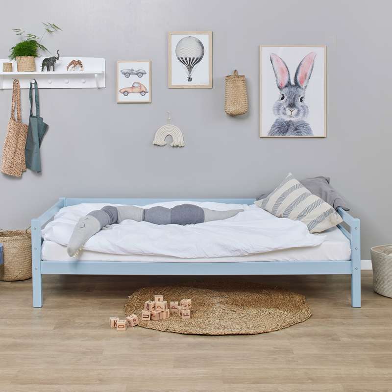 Hoppekids ECO Dream - Min färg Juniorsäng - 90x200 cm. - Delbar - Dream Blue