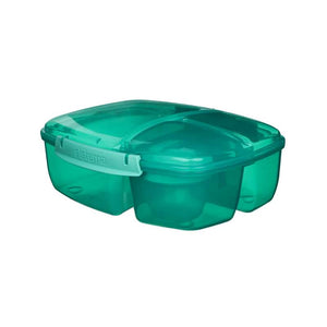 Sistema Matlåda - Tripple Split Lunch - 2L - Minty Teal