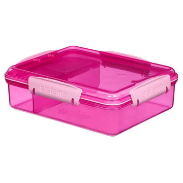 Sistema Matlåda - Snack Attack Duo Lunch - 975ml - Rosa