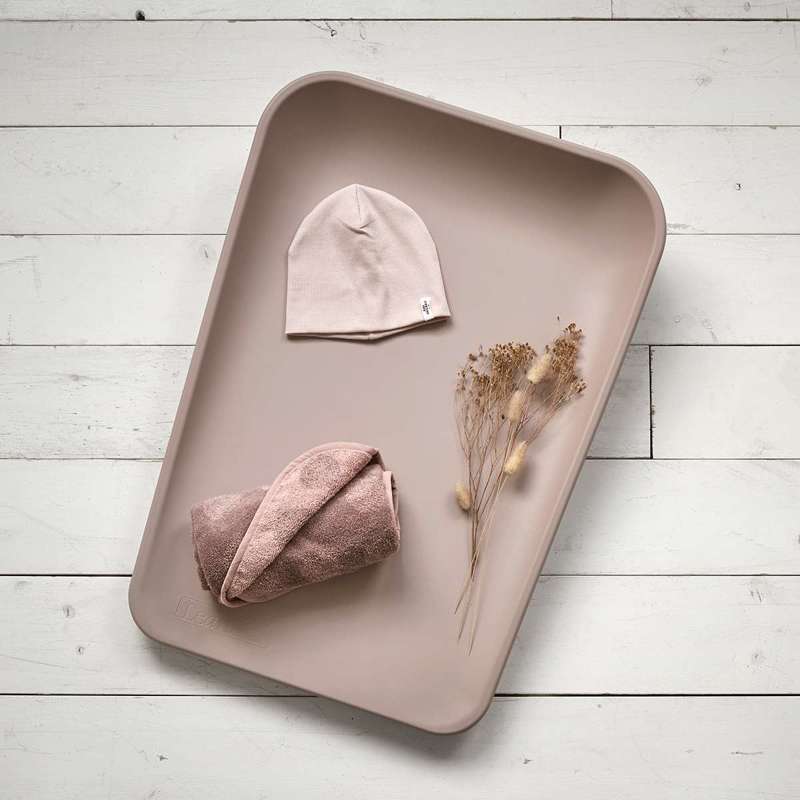 Leander Matty™ skötbädd - Trä ros