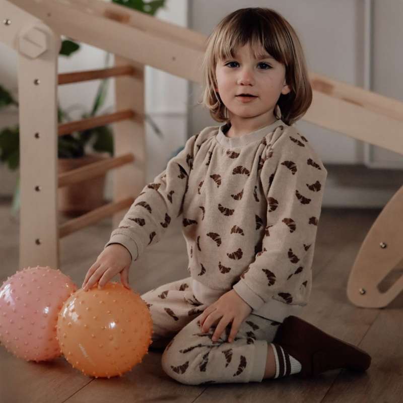 Hitta den där flodhästen Sansebold - 2 st. - Rosy Brown/Buff