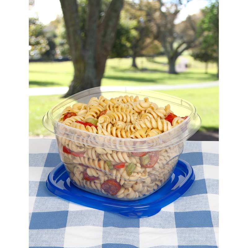 Sistema Matförvaring - Deep Square TakeAlongs - 4-Pack - 1.2L - Kungligt Blå