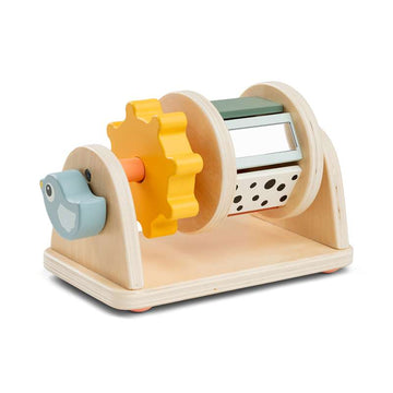 Done By Deer Snurrande Aktivitetsleksak - Birdee - Färgblandning