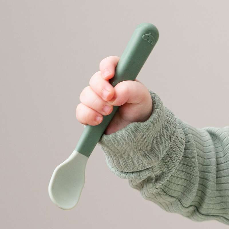 Done By Deer Foodie Easy-Grip Babyset - 3-Pack - Grön