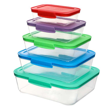 Sistema Matförvaring - Nest It - 5-Pack - Ass. Färger