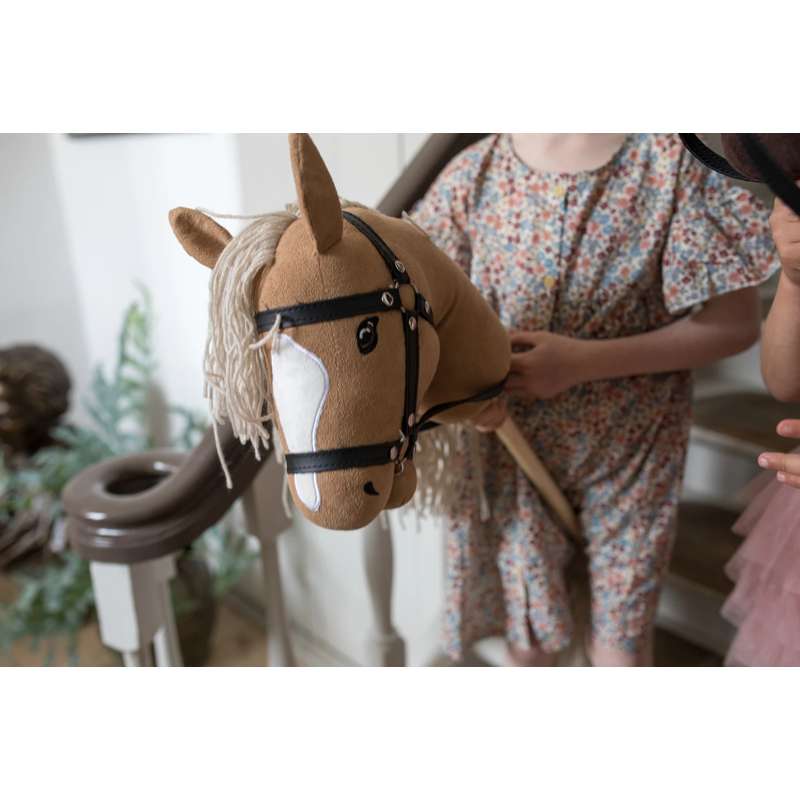 By Astrup käpphäst m. Öppen Mun - Skönhet/Beige