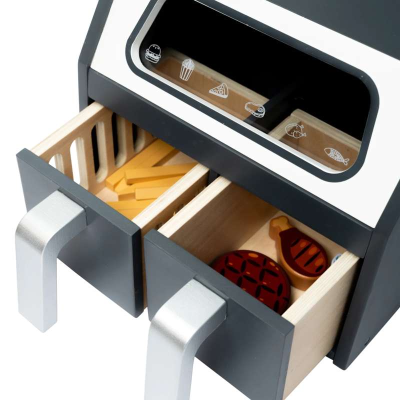 MaMaMeMo Airfryer m. Tillbehör - Trä