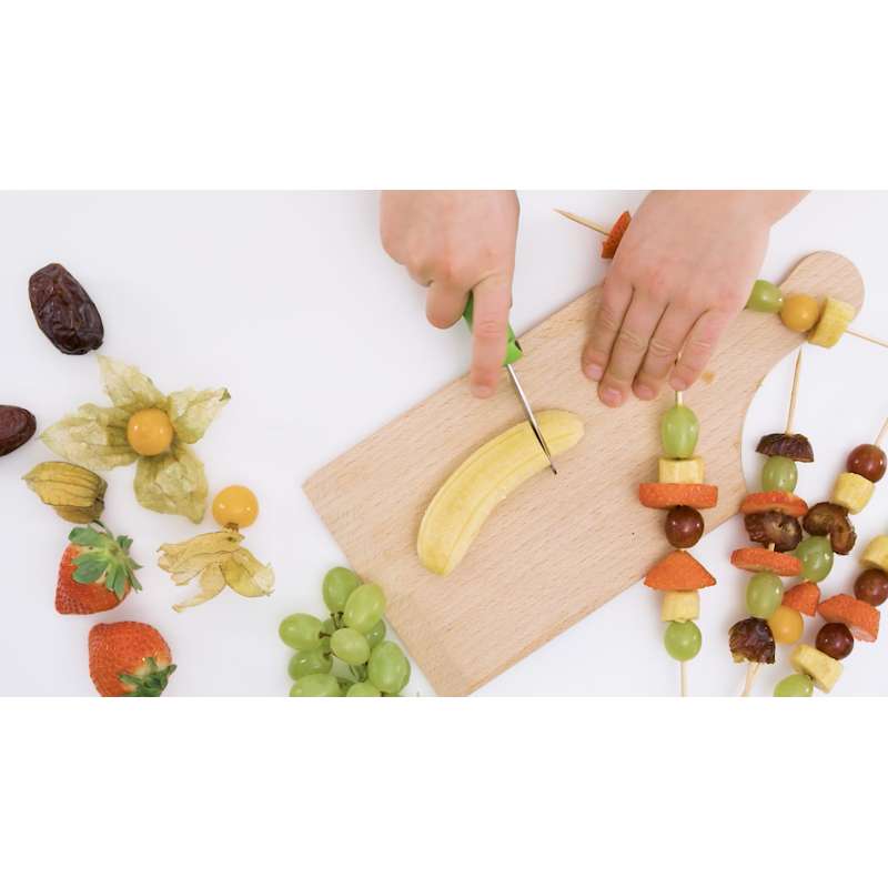 Kinderkitchen Barnkockknivar 2 st. - Grön/Blå