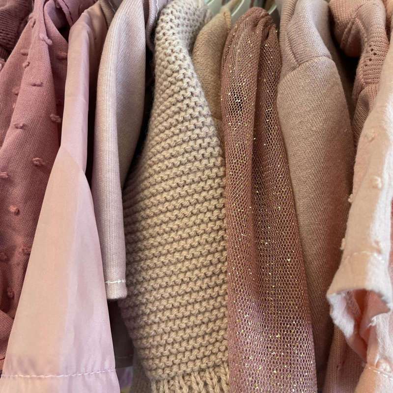 Memories by Así Docka - 43-46 cm. - Skjorta med Kalvkrös - Rosa