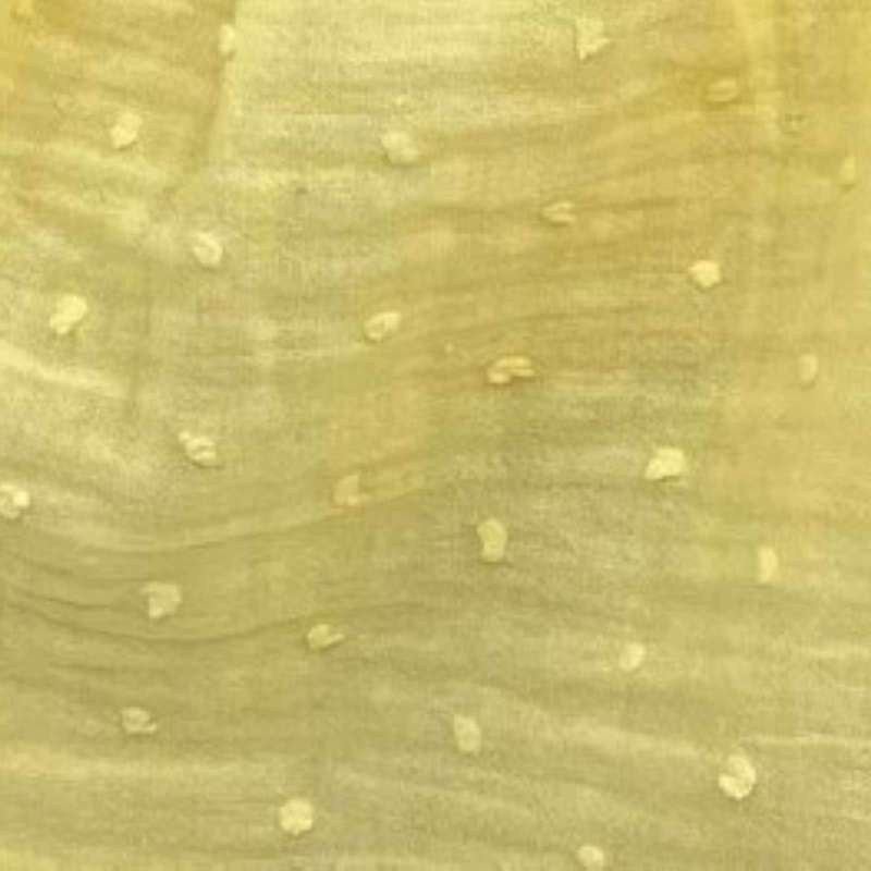 Memories by Así Docka - 43-46 cm. - Skjorta med Kalvkrås - Ljusgul