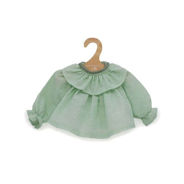 Memories by Así Docka - 43-46 cm. - Skjorta med Krage - Mint