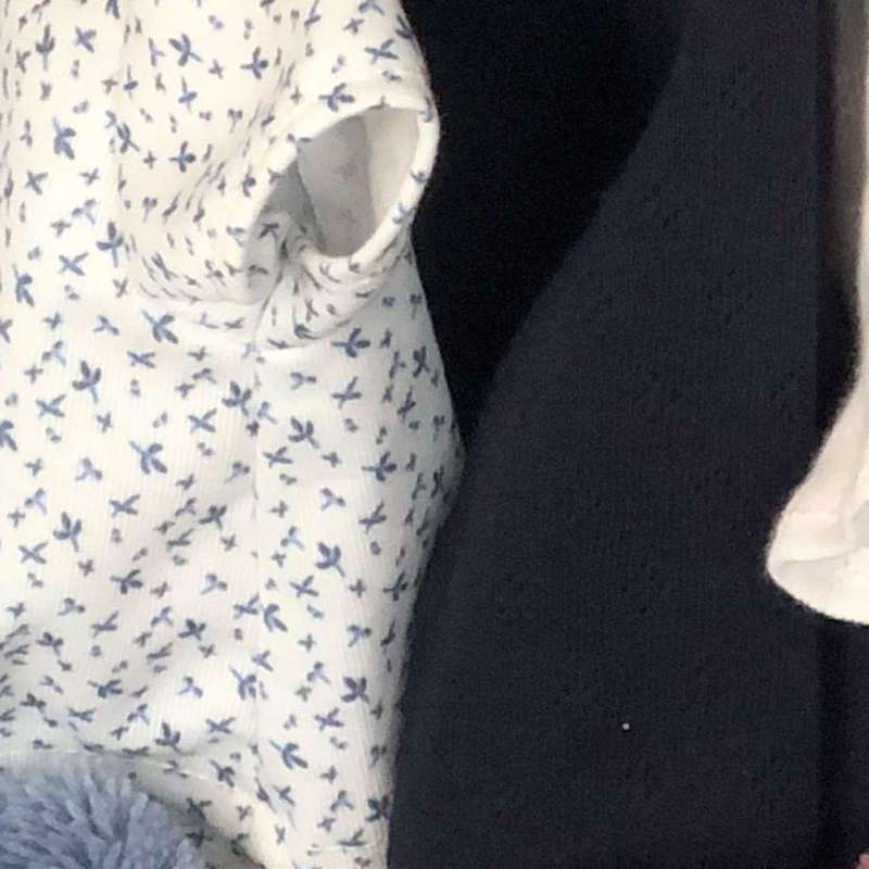 Memories by Así Docka - 43-46 cm. - Långärmad T-shirt - Marinblå