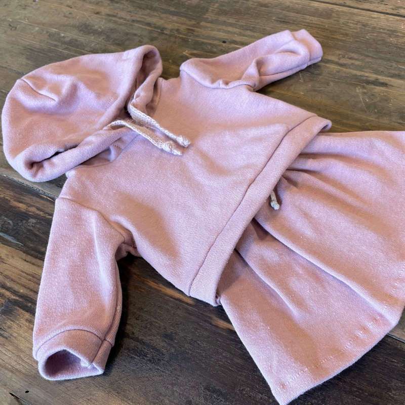 Memories by Así Docka - 43-46 cm. - Hoodie - Rosa