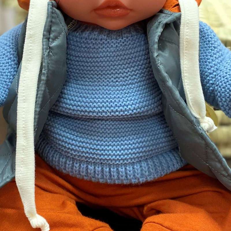 Memories by Así Docka - 43-46 cm. - Långa Byxor - Rost