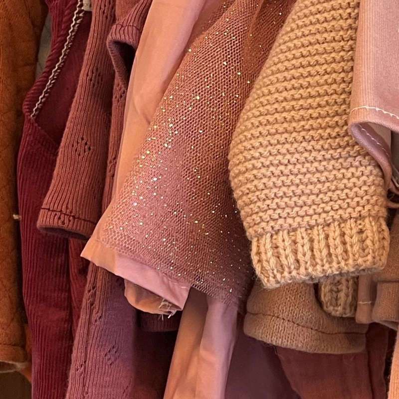 Memories by Así Docka - 43-46 cm. - Spencerkjol - Vinröd