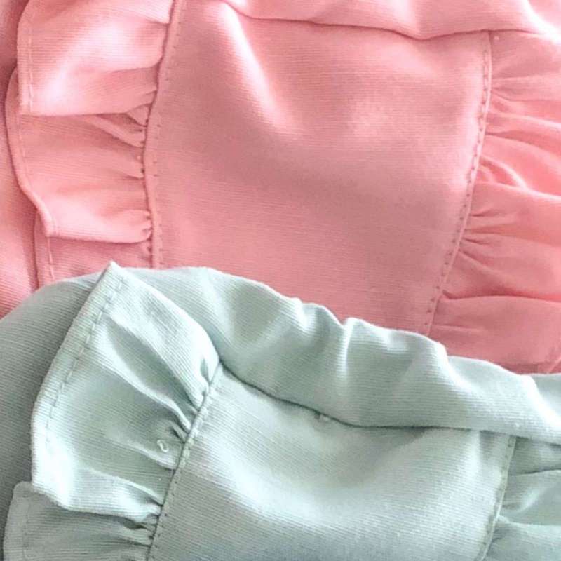 Memories by Así Docka - 43-46 cm. - Kjol med spets - Mint