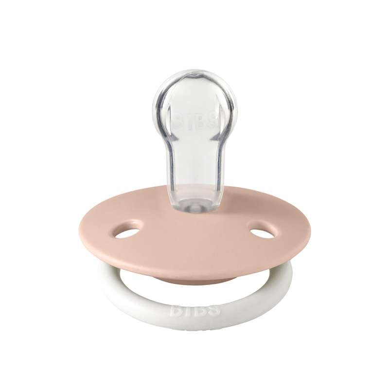 Bibs De Lux Napp - Onesize - Silikon - GLOW - Blush