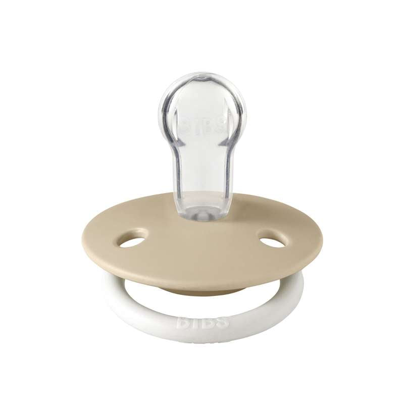 Bibs De Lux Napp - Onesize - Silikon - GLOW - Vanilj