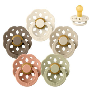 BIBS Rund Boheme Napp - bundle - 5 st. - strl. 1 - Mjuk höst