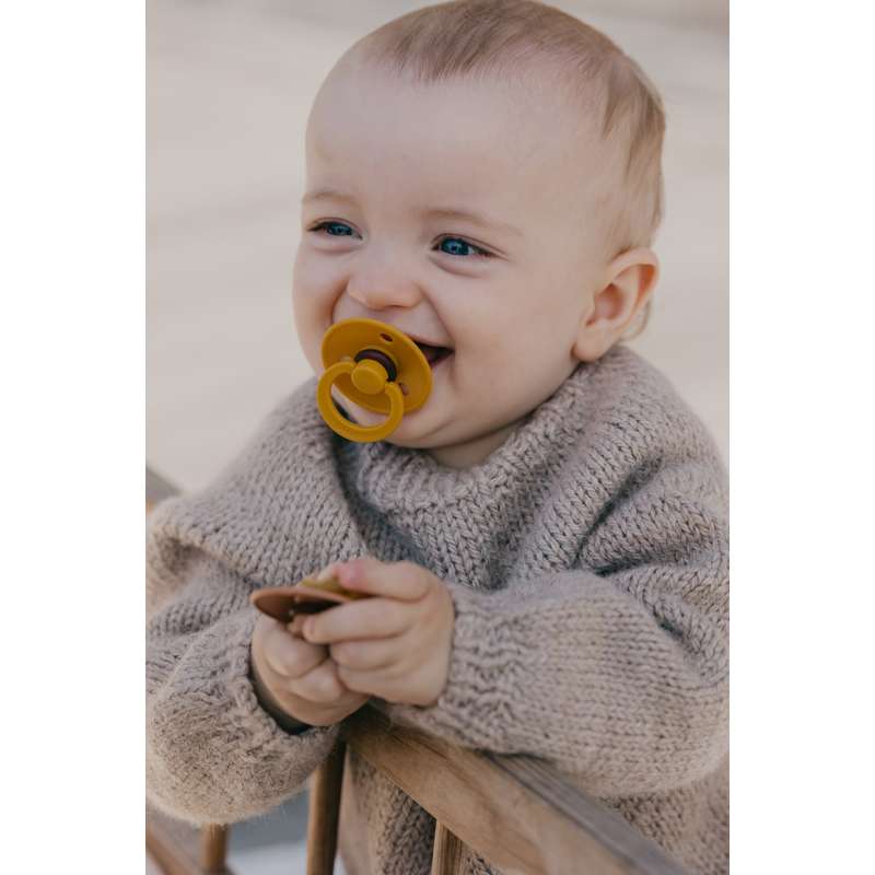 Bibs Rund Colour Napp - bundle - 3 st. - strl. 2 - Nallebjörn