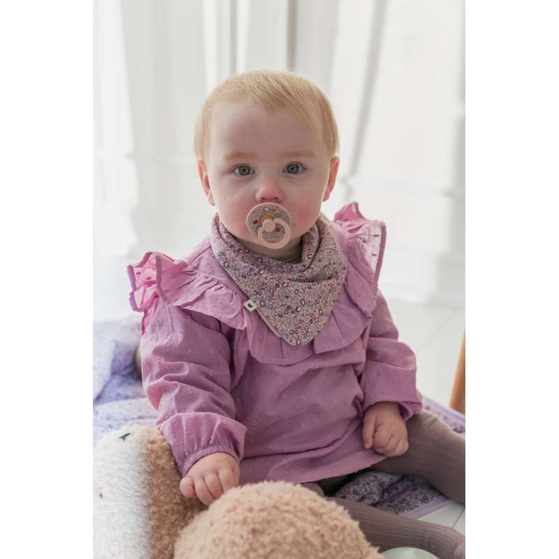 BIBS Tillbehör - Bandana Haklapp - Liberty - Chamomille Lawn/Violet Sky