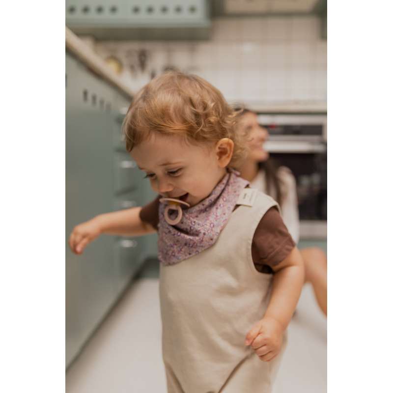 BIBS Tillbehör - Bandana Halsduk och Napparsnöre - Liberty - Eloise/Blush