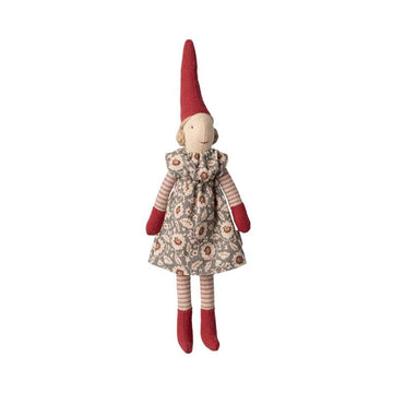 Maileg Nisse - strl. 1 - Flicka - Vinter Mint Klänning