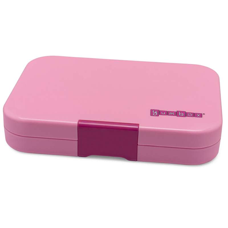 Yumbox Matlåda - Tapas XL - 4 rum - Capri Pink/Regnbåge