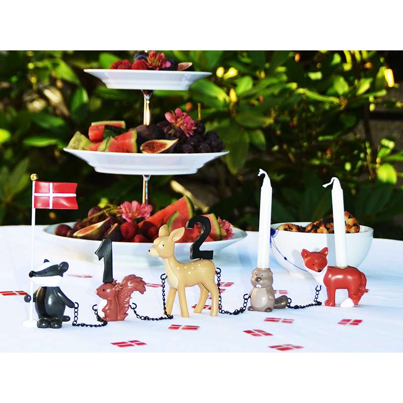 Kids by Friis Födelsedagståg - Skogsbruk - 11 tal