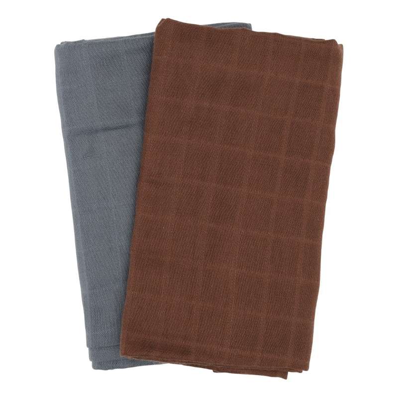 HAPS Nordic Tygblöjor - 70x70cm. - 2-Pack - Vintermix