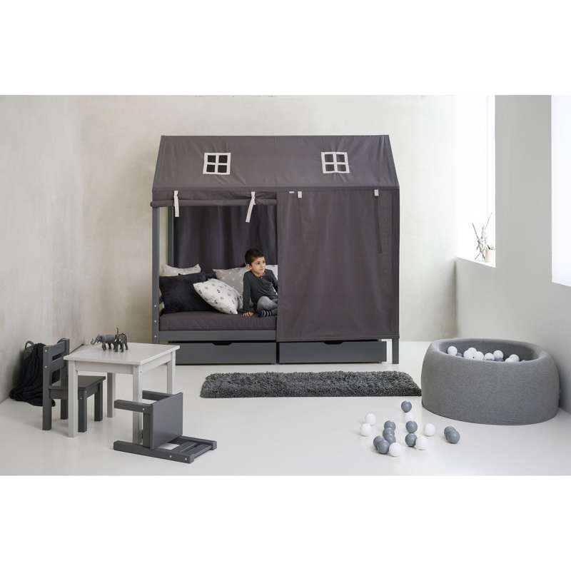 Hoppekids ECO Dream - Hussäng - 90x200cm - Smoked Pearl