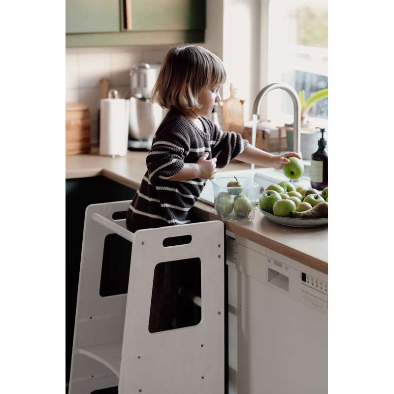 Kid'oh Hjälpa till pall träd - Vit