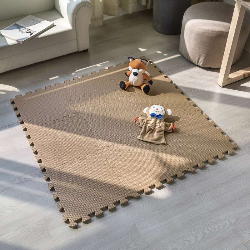 Kid'oh Skumleksgolv - 9 bitar - Nougat