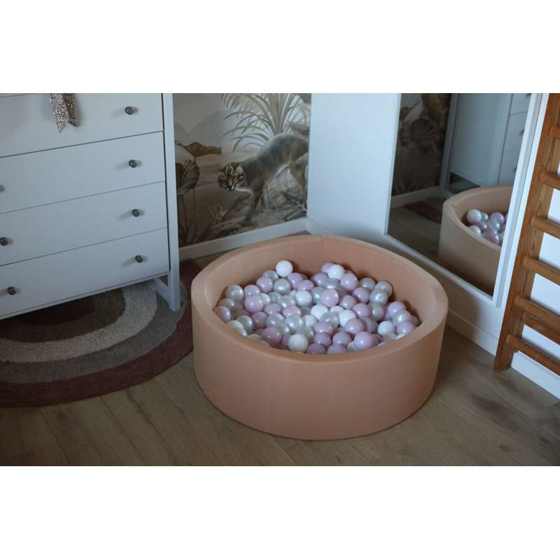 Kid'oh bollhav - 300 Bollar - Beige - Vit/Pärlemor/Ljus Rosa Pärlemor