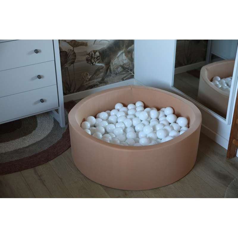 Kid'oh bollhav - 100 Bollar - Beige - Vit