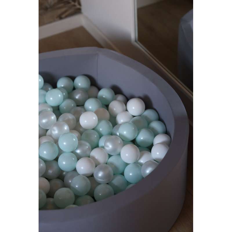 Kid'oh bollhav - 300 Bollar - Grå - Vit/Pärla/Jany Mint Pärla