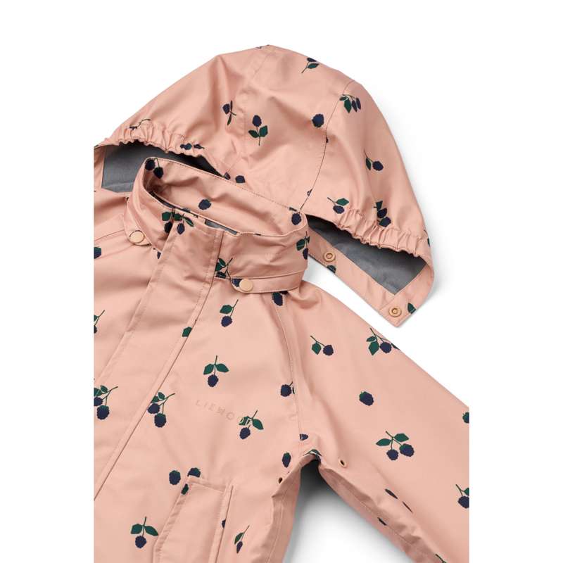 Liewood Pedia Regnklädeset - Berry/Pale Tuscany