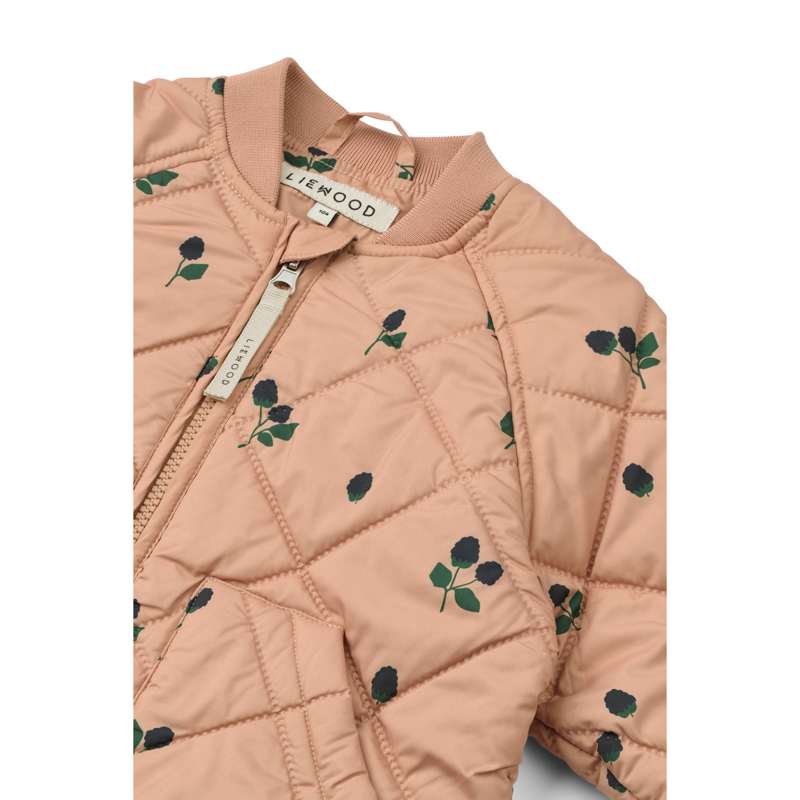 Liewood Zella Termokläder i Set - Broderad - Berry/Pale Tuscany