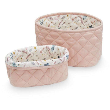 Cam Cam Copenhagen Quiltade Förvaringskorgar - 2 st. - OCS - Blossom Pink