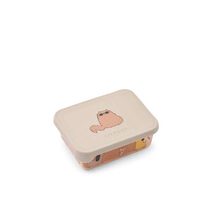 Liewood Ako Tritan Snacklåda - Katter och Hundar/Sandy