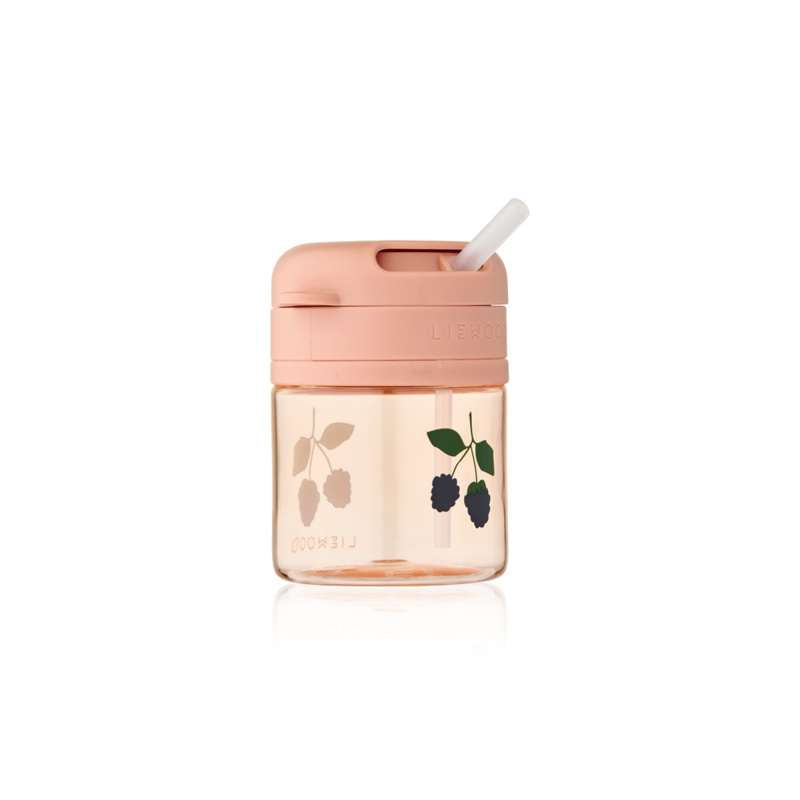Liewood Pavia Tritan Sugrörskopp - 280ml - Bär/Ljus Toscana